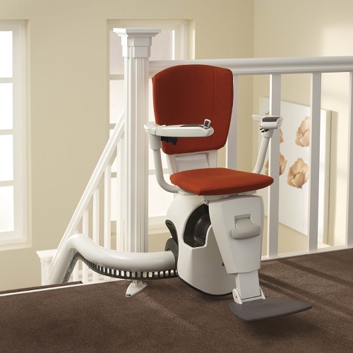 Access BDD Flow 2A Curved Stairlift