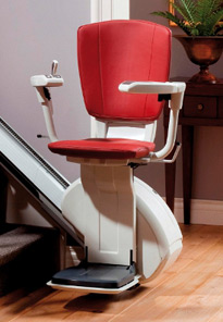 TK Home Solutions Levant Straight Stairlift