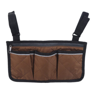 Portable Wheelchair Scooter Side Bag Multi-pocket Walker Accessories Universal F