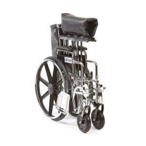Drive Sentra Self Propelled Heavy Duty Bariatric Large Seat Folding Wheelchair