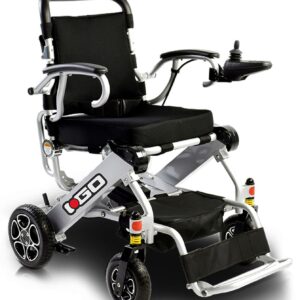 Pride iGo Folding Electric Wheelchair Silver