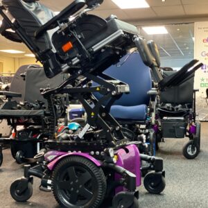 INVACARE TDX SP2 5MPH RISE TILT MWD ELECTRIC WHEELCHAIR POWERCHAIR MOBILITY
