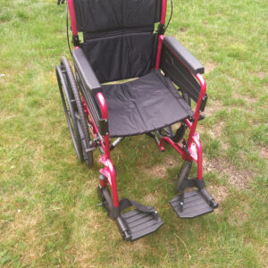 DAYS Escape Lite wheelchair in red, barely used