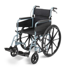 Days Escape Lite Self-Propelled Wheelchair Silver Blue 18" - 091566249