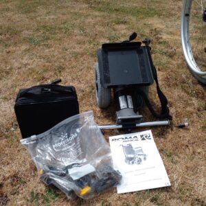 Devilbiss Drive lightweight wheelchair with assistant power pack needs charger 
