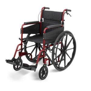 Days Escape Lite Self-Propelled Wheelchair Ruby Red 16" - 091566298