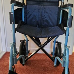 Days Escape Folding Wheelchair, Lightweight Mobility Aid with Removable Footrest