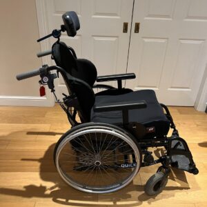 Helix 2 Quickie - battery powered wheelchair