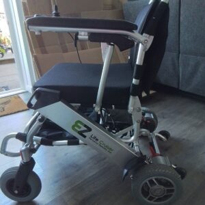EZ Lite Cruiser ® Electric Foldable Power Wheelchair. Used Once For A Trip Away