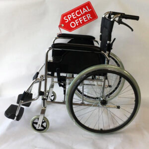 Aluminium Wheelchair - Lightweight, Self Propelled & Folding