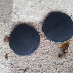 Quickie Tango Electric Wheelchair rear wheel hub caps pair