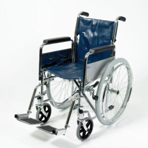 Narrow Self-Propelled Wheelchair - With Detachable Armrests and Footrests, an...