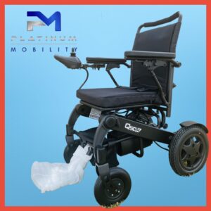 SUNRISE MEDICAL QUICKIE Q50R FOLDING TRANSPORTABLE ELECTRIC POWERCHAIR