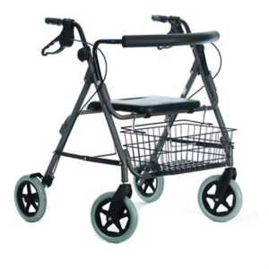 NRS Heavy Duty 4 Wheel Rollator/Walker