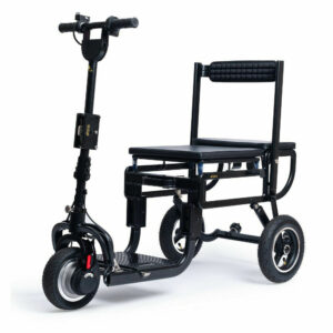 eFOLDi Lite 3-Wheeled Super Lightweight Folding Mobility Scooter –ONLY 15kg