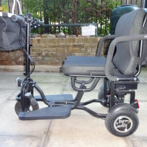 wisging folding mobility scooter three wheeled, lightweight. 