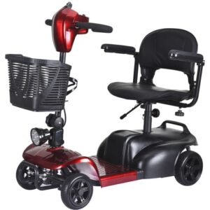 VAT-EXEMPT PAVEMENT LEGAL FOLDING MOBILITY SCOOTER REMOVABLE LITHIUM BATTERY