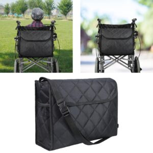 Wheelchair Bag Accessories Hang On Back for Electric Scooters Seniors Adults