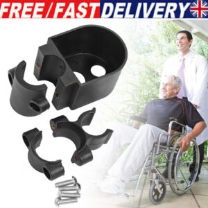 Walking Stick Holder for Wheelchair Crutches Accessories Rack Crutch Holder New