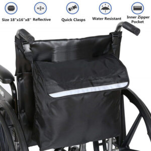1PC Wheelchair Shopping Mobility Hanging Storage Bags Scooter Walker Accessories
