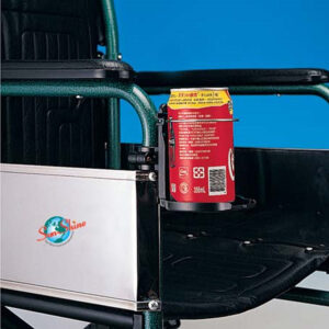 Single Cup Drink Holder Wheelchair Accessory