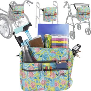 Universal Travel Tote for Carrying Accessories on Wheelchair