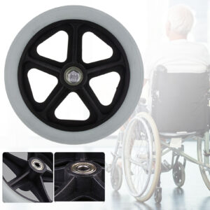 6.69" Universal Wheelchair Front Castor Wheels Replacement Part Tool Accessories