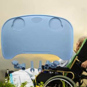 Wheelchair Table Tray Removable Desk Accessories for Disabled People Elderly