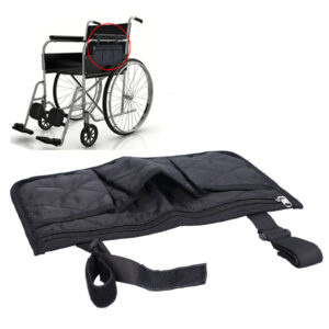 Wheelchair Armrest Side Pouch Walker Storage Carry Bag Organizers Accessories