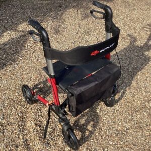 go plus Lightweight Foldable Rollator Walker / Walking Aid Brakes/Seat GC