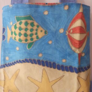 Walking frame wheelchair Zimmer bag, Fishes Beach Theme mobility accessory