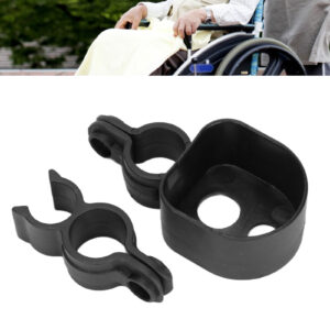 2x Walking Stick Holder for Wheelchair Rack Bracket Electric Scooter Accessorie