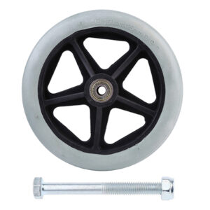 6.69" Pro Wheelchair Front Castor Wheels Replacement Part Tool Accessories UK