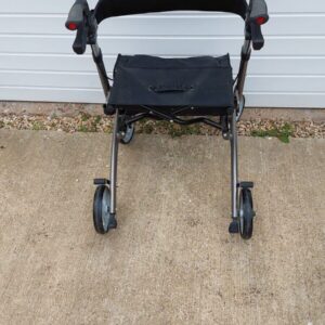 Lightweight Rollator Invalid Walker Foldable
