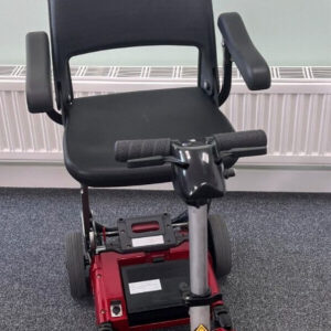 RED Luggie Folding Mobility Scooter ELITE MODEL - SERVICED & TESTED ✅ #1587