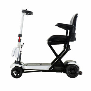 SOLAX GENIE+ AUTOMATIC Folding Mobility Scooter - WHITE
