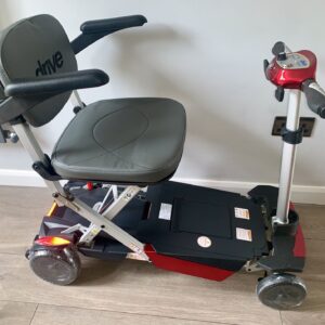 NEW RED DRIVE ULTRA LIGHT WEIGHT MANUAL FOLD+ MOBILITY BOOT SCOOTER