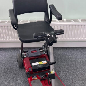 RED Luggie Folding Mobility Scooter ELITE MODEL - SERVICED & TESTED ✅ #1627