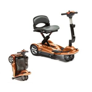 Drive 4 Wheel EasyMove Automatic Folding Mobility Scooter-Lithium Battery