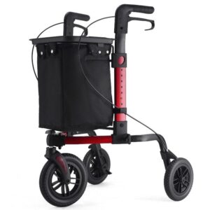 Lightweight  Rollator Folding Mobility Walker with Plastic Tray- 9240
