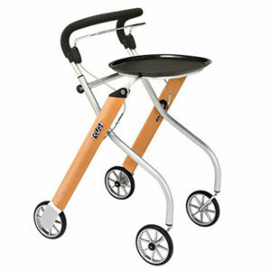 Lets Go Indoor Rollator Beech/Silver/Black - PR30285