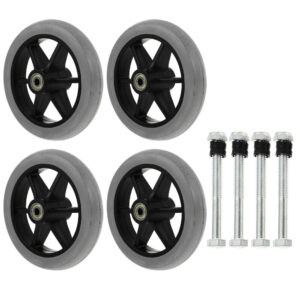 Wheelchair Caster Assembly Wheels Replacement Accessories Casters