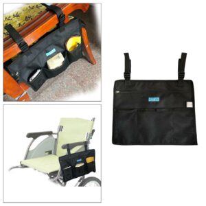 Organizer Wheelchair Armrest Pouch Bag 3 , Arm Rest Storage Accessories