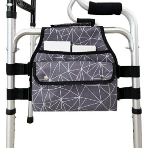 Walker Organizer Bag Tote Multi Pockets Accessories Pouch for Elderly Adults