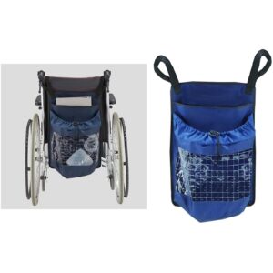Wheelchair Bag Organizer Accessories Bag Pocket Carry Pouch for Easy Install