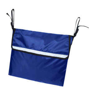 Wheelchair Bag Scooter Walker Storage Bag Mobility Accessory Tote Bag Blue