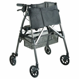 EZ Fold N Go Rollator Black Walnut - PR30183/BW