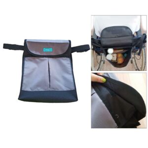Nylon Cloth Wheelchair Back Bag Accessories for Clothes Newspapers Books