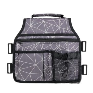 Walker Organizer Bag Wheelchair Bag Tote Armrest Organizer for Seniors Adult
