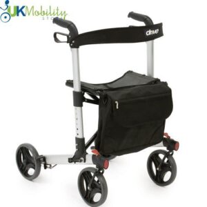 DRIVE X-Fold Rollator, WA018, Indoor & Outdoor, Maximum User Mass 135kg, Walker
